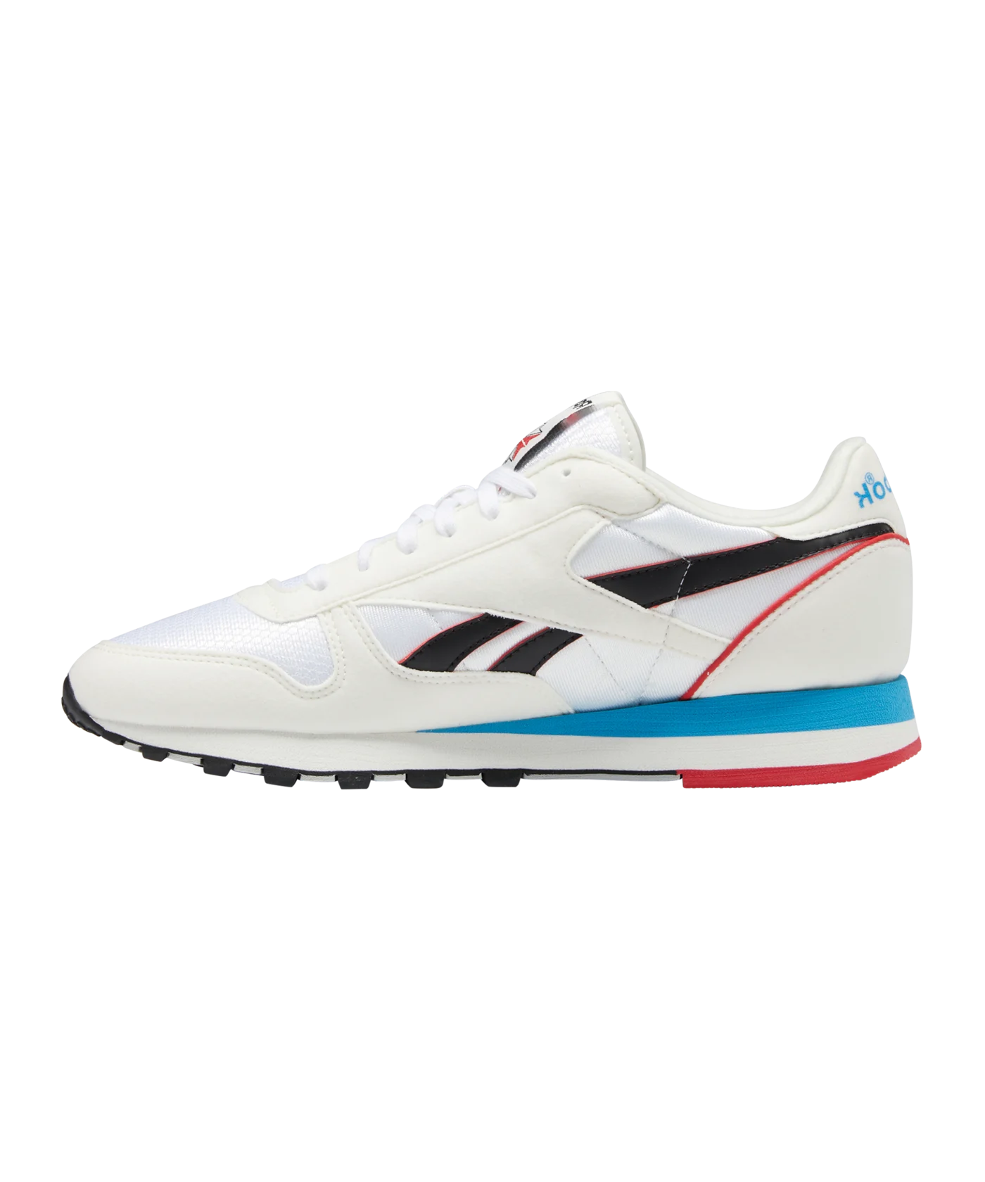 Reebok Classic Leather Weiss Blau Rot