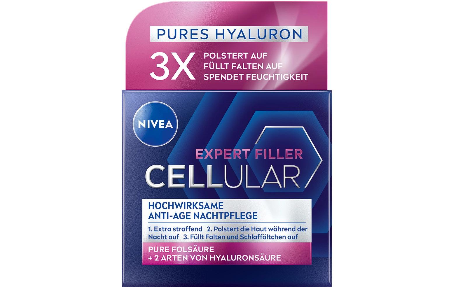 Nachtcrème Cellular Expert Filler Anti-Age 50 mlHochwirksame Anti-Age Nachtpflege