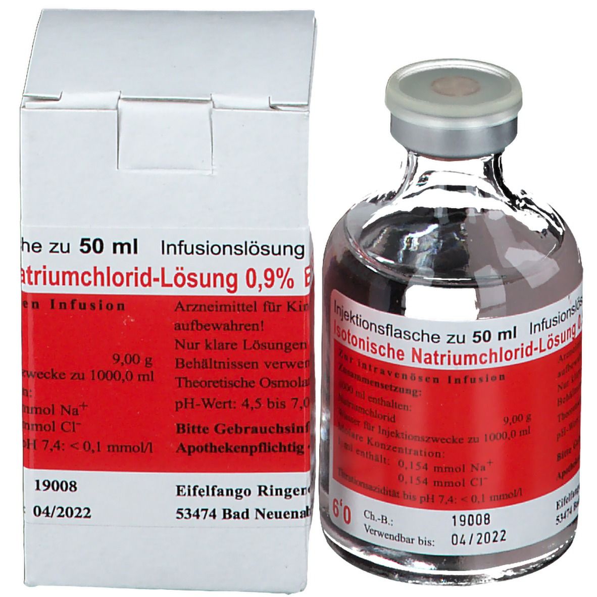 ISOTONISCHE NaCl Lösung 0,9% Eifelfango