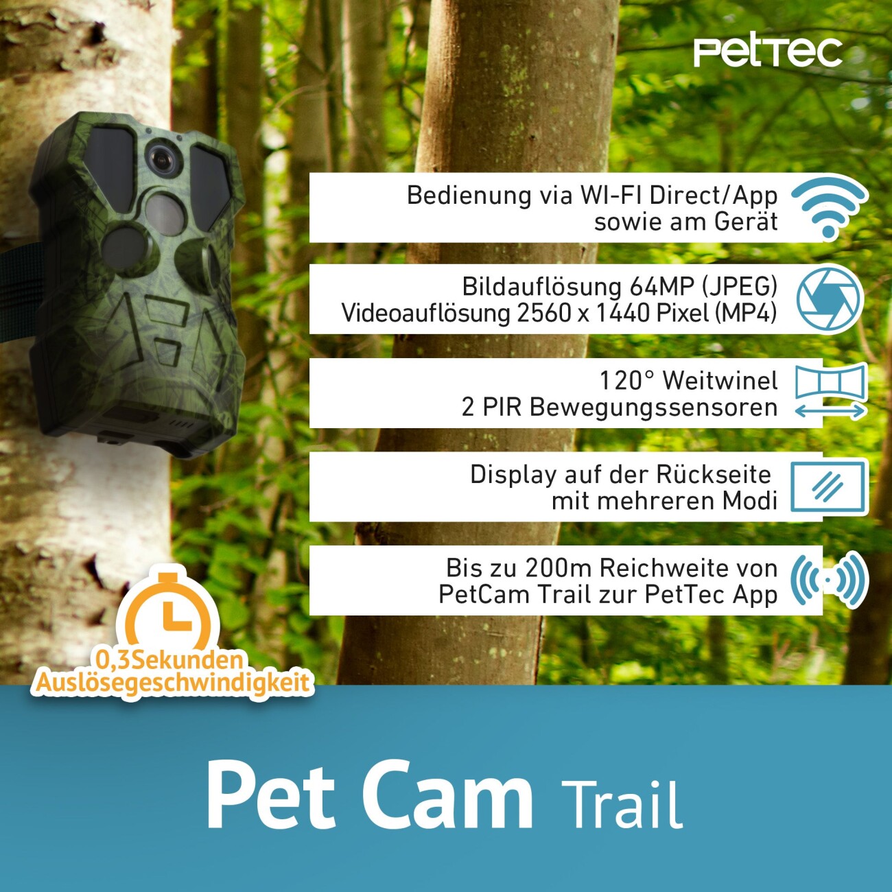 PetTec Pet Cam Trail