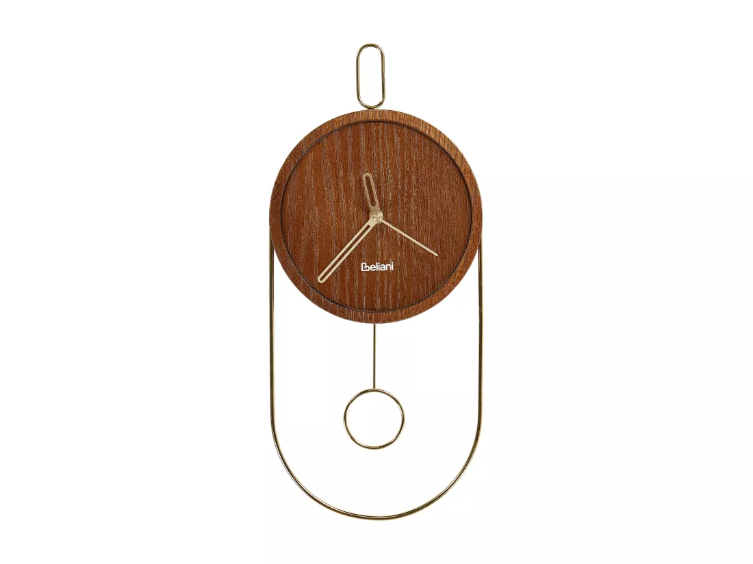 Horloge murale SIERRE 20 cm Marron foncé