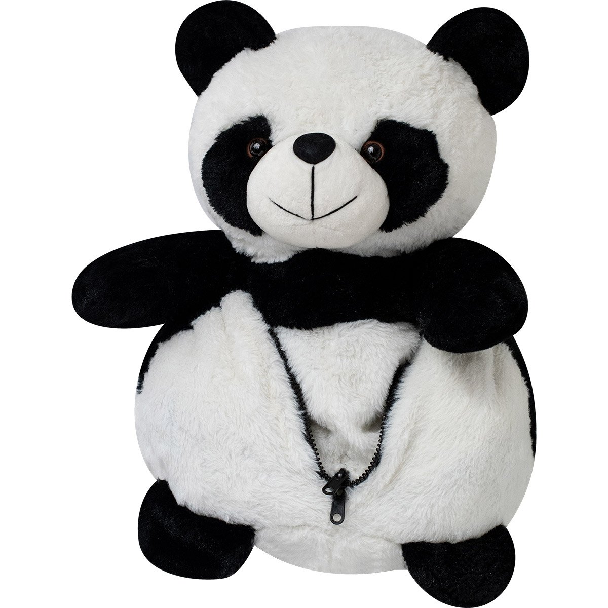 Boule en peluche Panda réversible PLUSHBALL