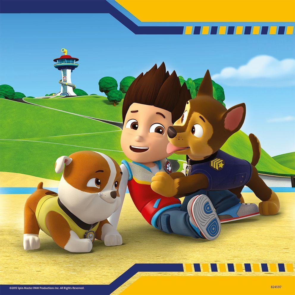 Puzzle PAW PATROL - HELDEN MIT FELL 3x49-teilig