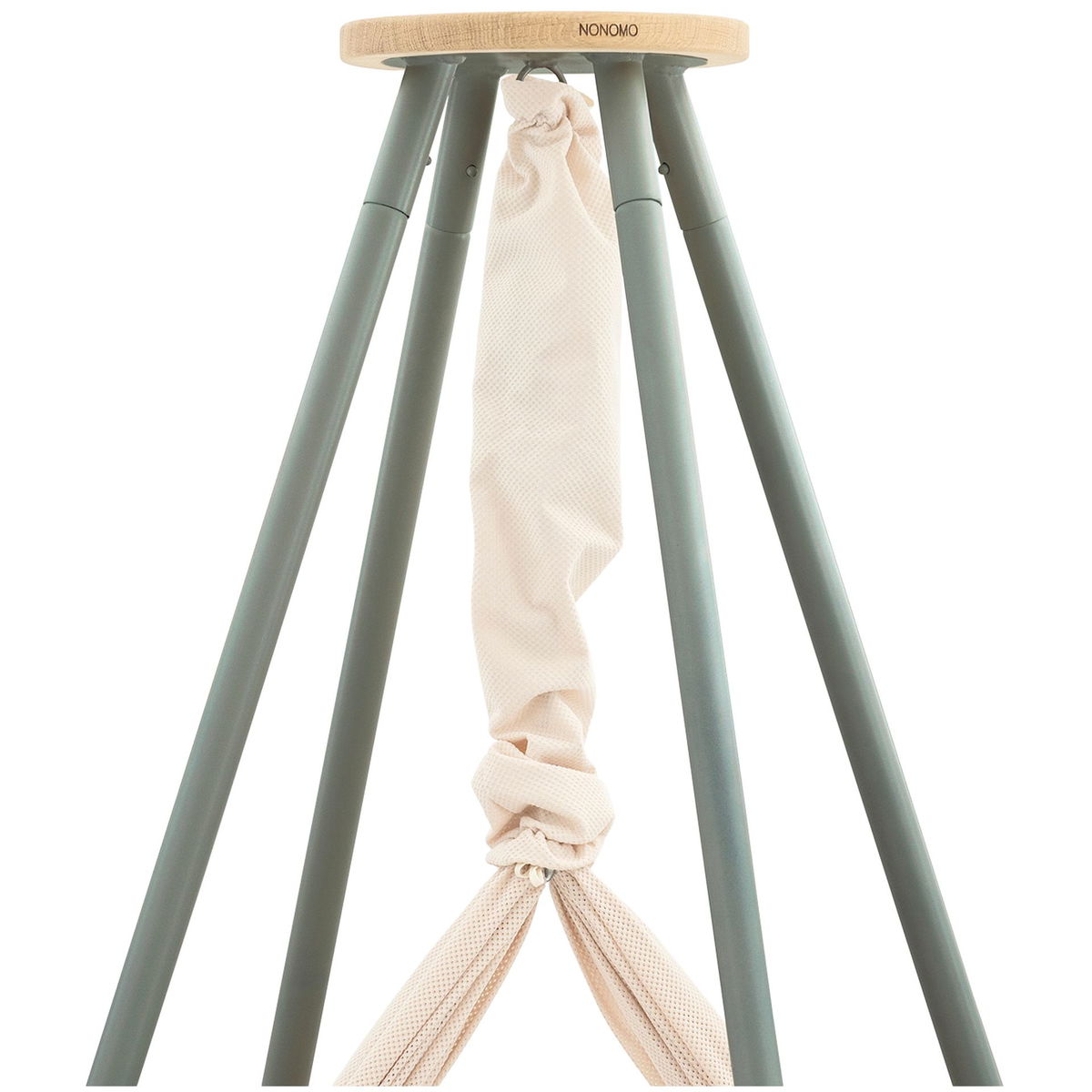 NonomoNonomo   Federwiege mit Tipi anthrazit almond