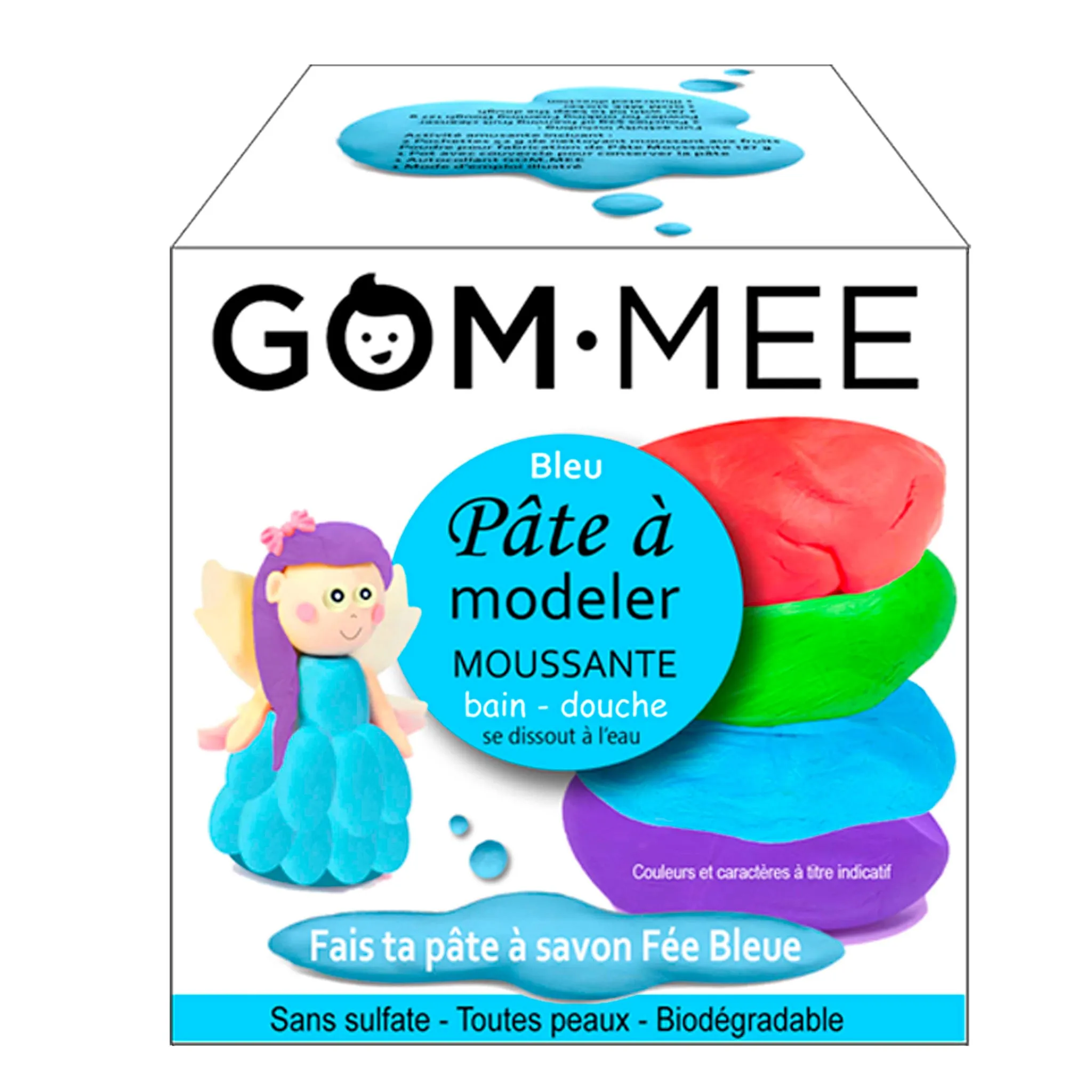 Gom-mee Fabrication Pâte à Modeler Moussante - Fée
