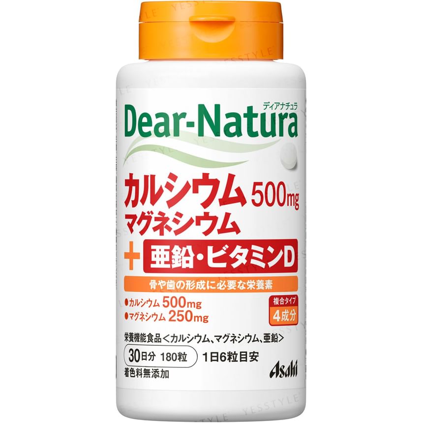 Asahi - Dear-Natura Calcium, Magnesium, Zink, Vitamine D