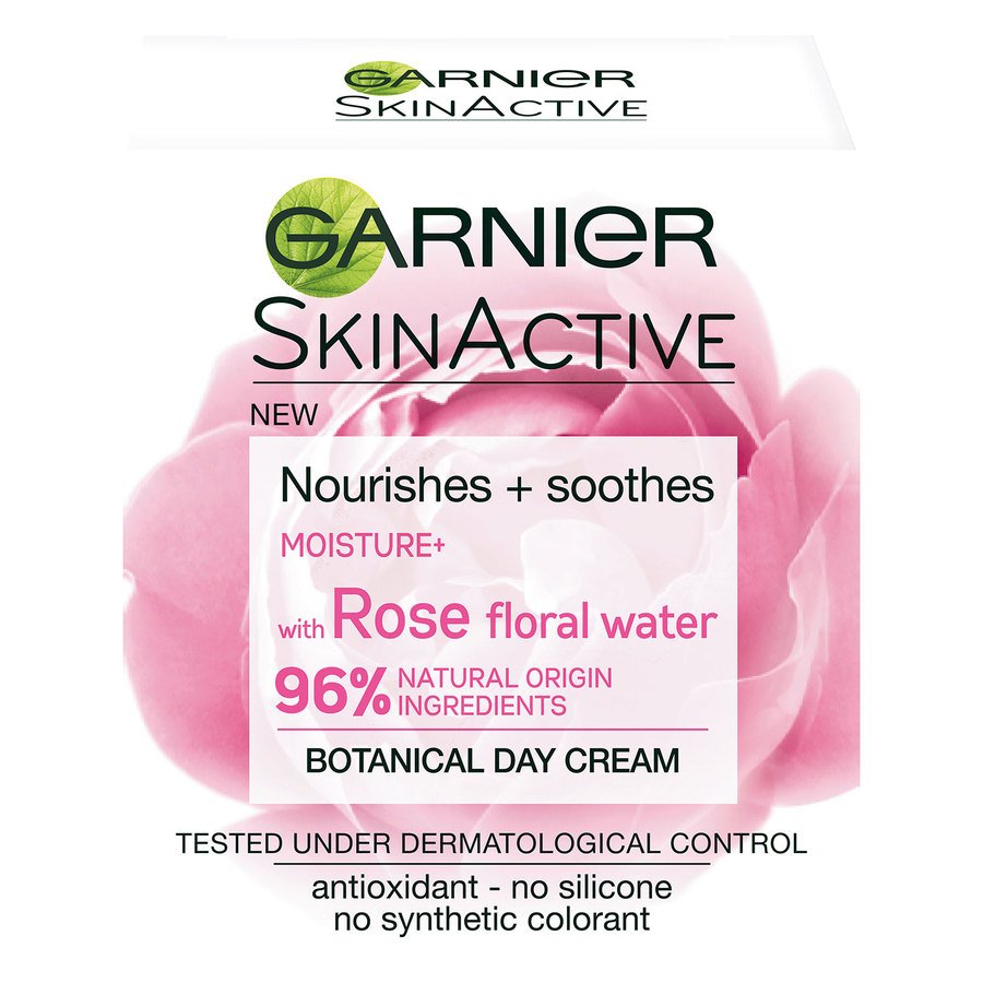 Garnier Naturals Moisture+ Botanical Rose Floral Water Day Cream 50ml