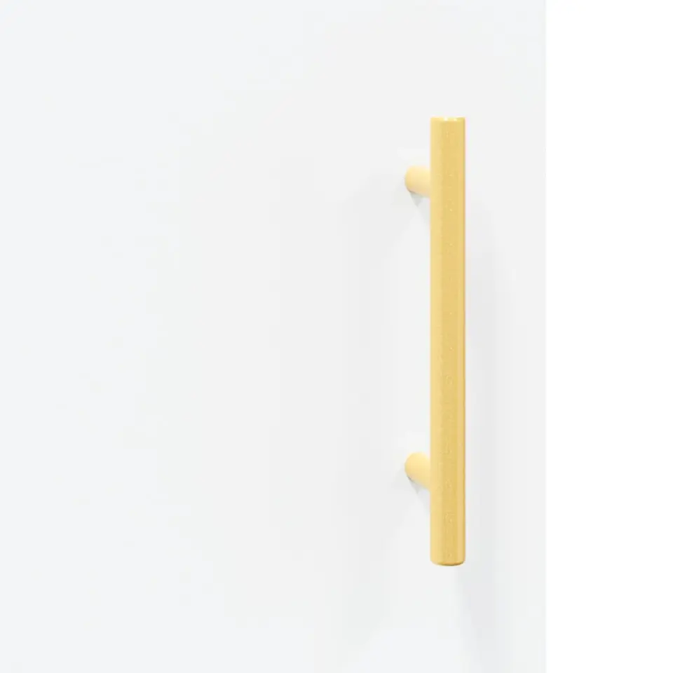 vidaXL - Bureau - Wit - Bewerkt hout