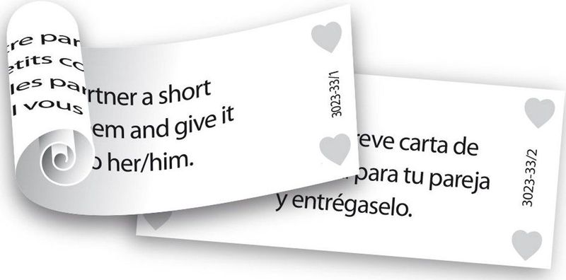 Tease and Please - Heart/Corazon Romantic ENG/ES - Games and Fun Assortiment