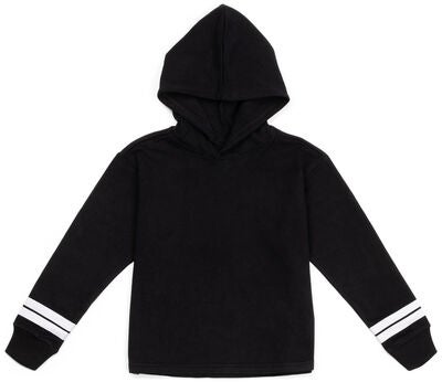 Luca & Lola Nella Hoodie, Black/Stripes