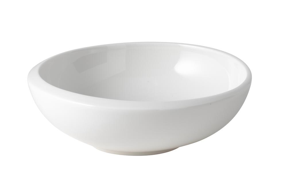 Schale NewMoon 13 cm, 6 Stück, WeissSchalen aus Porzellan