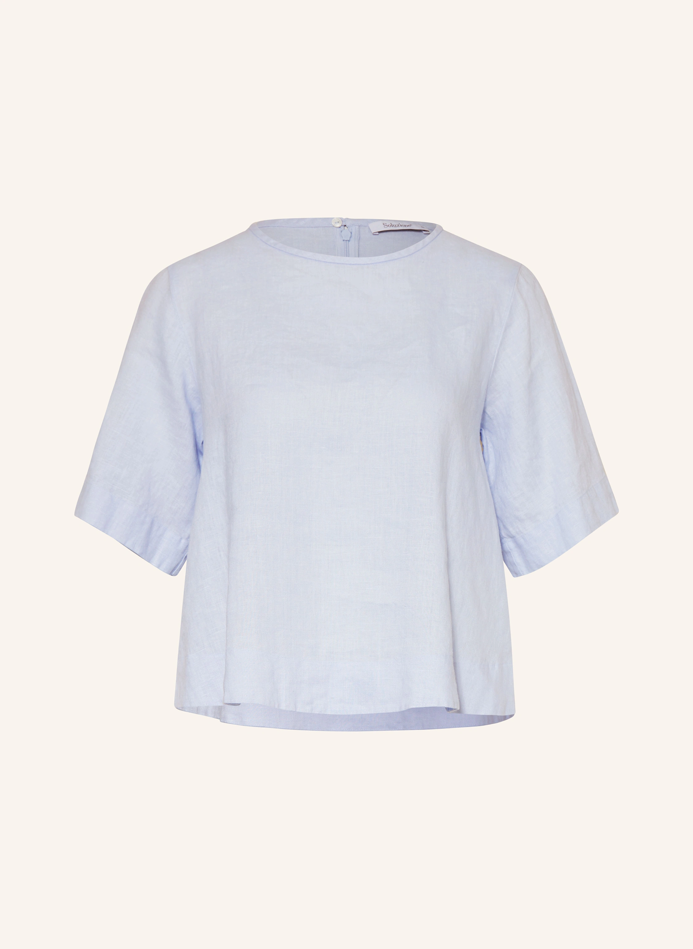 Soluzione Blusenshirt aus Leinen