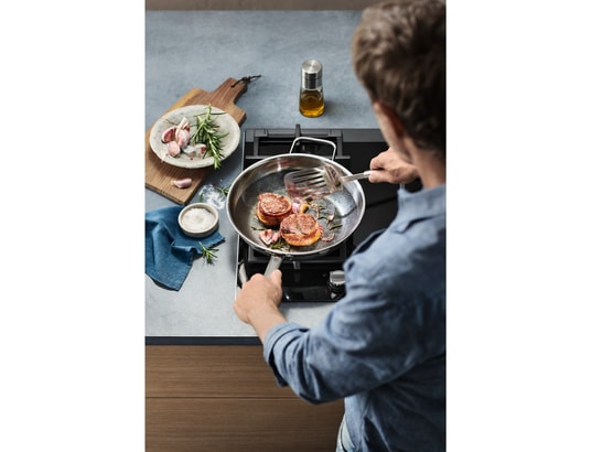 WMF - Wok en inox 28cm acier - 1756486411