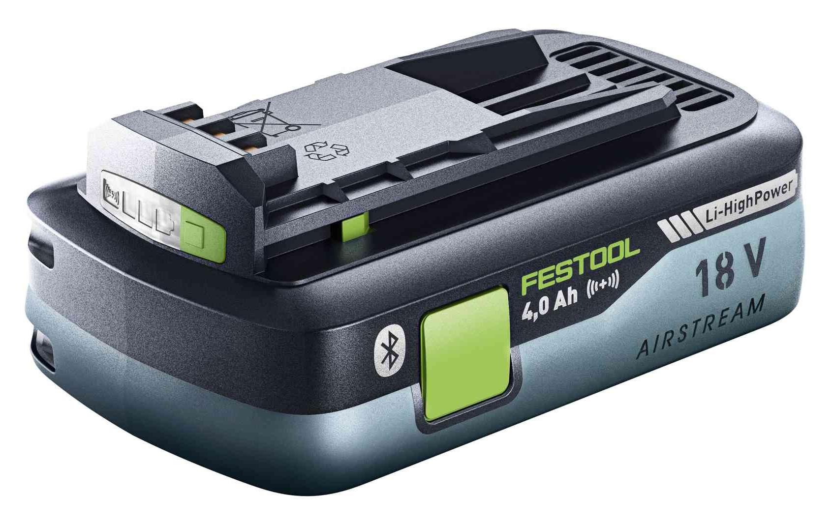 Akku BP 18 Li 4.0 HPC-ASI Li-Ion 18 V 4.0 Ah<br>18 V HighPower Compact Akkupack mit Bluetooth und Airstream Technik