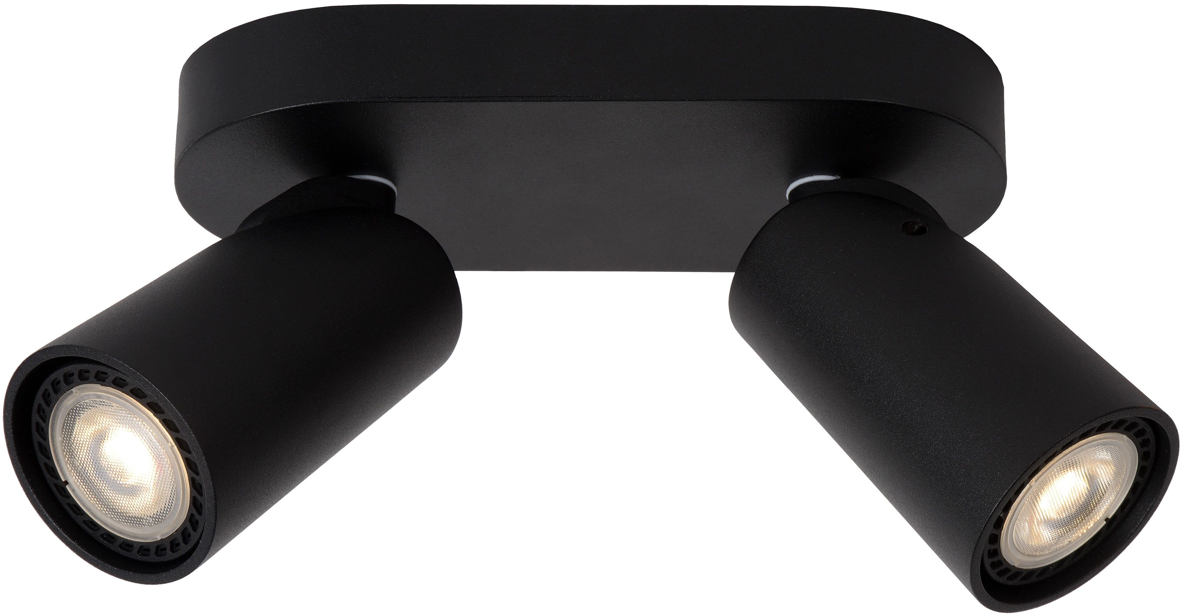 Plafondspot Zwart Xyrus B20 x D9 cm