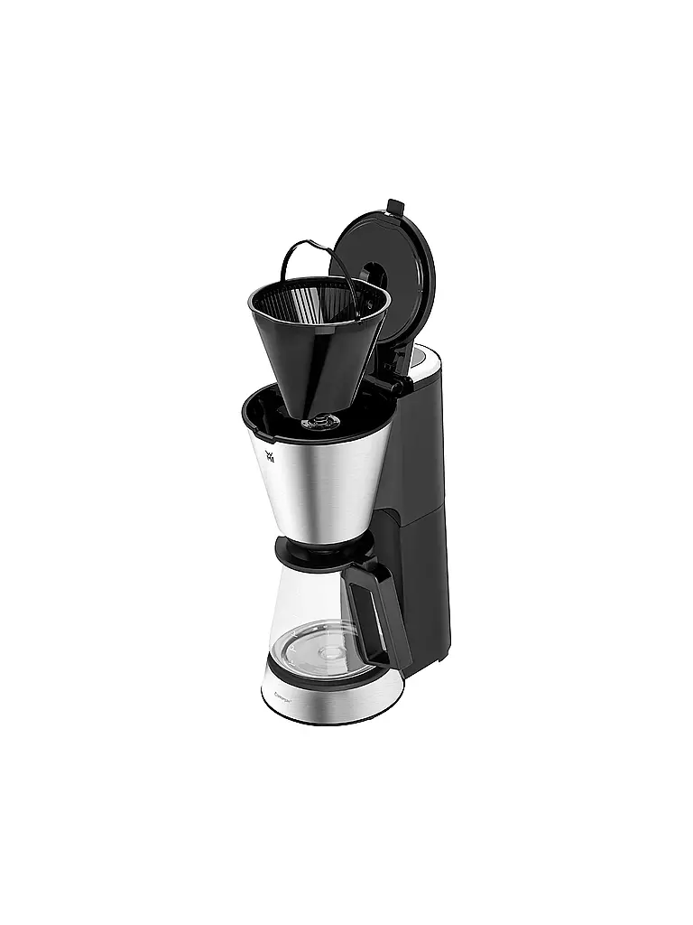WMF Küchenminis Aroma Filterkaffeemaschine (5 Tassen) silber