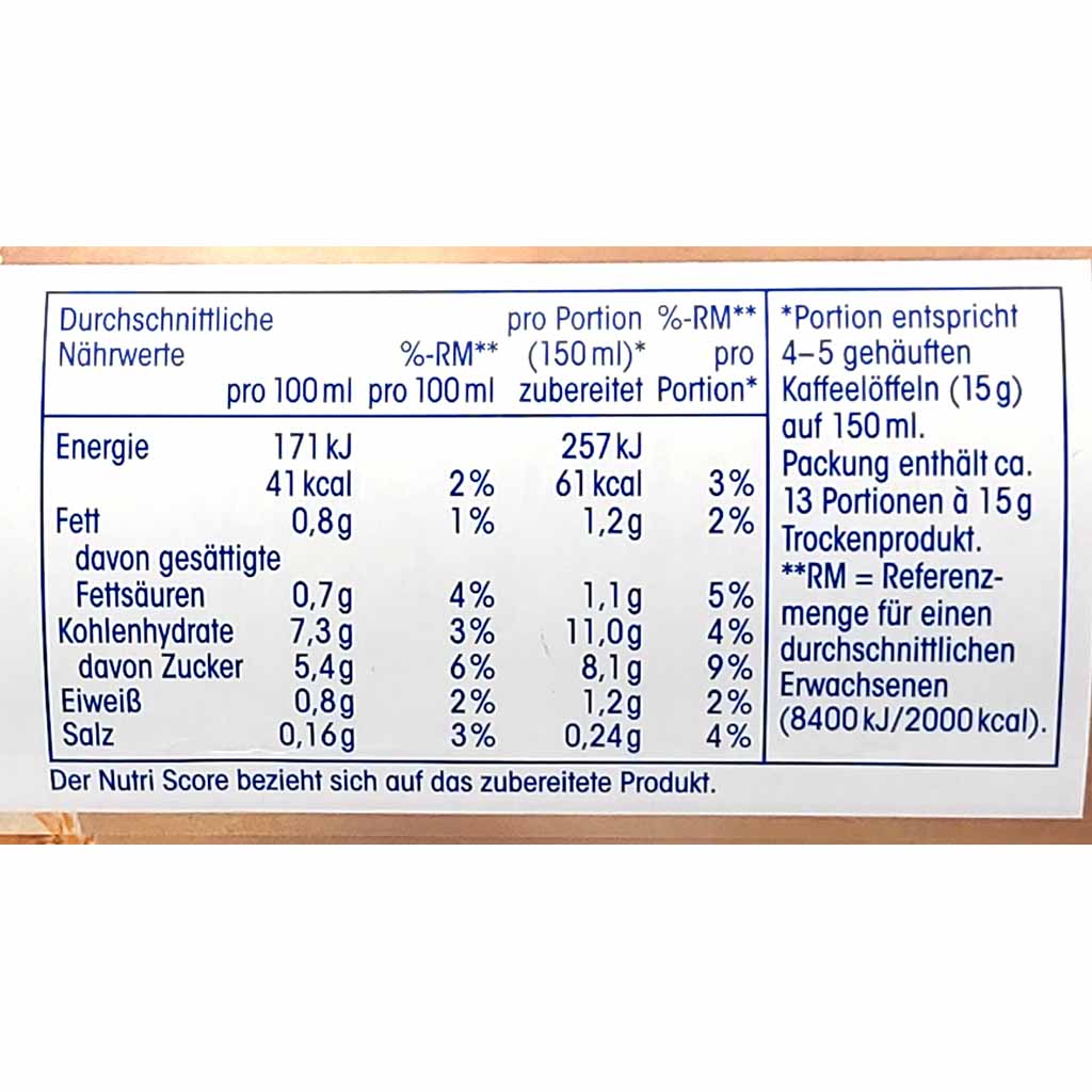 ja! Cappuccino classic 200g MHD:30.5.26