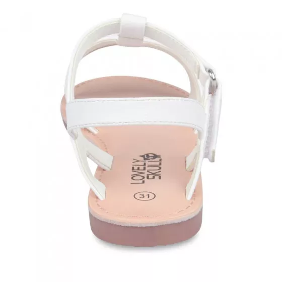 Sandales BLANC LOVELY SKULL