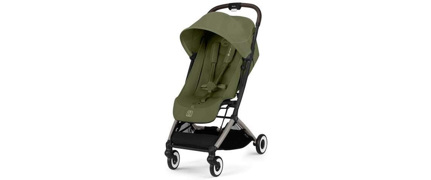 Buggy Orfeo Moss Green<br>Kompakter Reisebuggy mit Handgepäckmasse