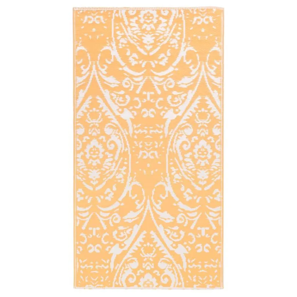 vidaXL - Tuinkleed - Oranje - Polyetheen - 80 x 150 cm