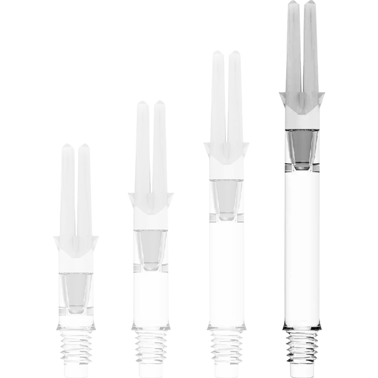 L-Style - L-Shaft Silent Straight Spinner - Transparent