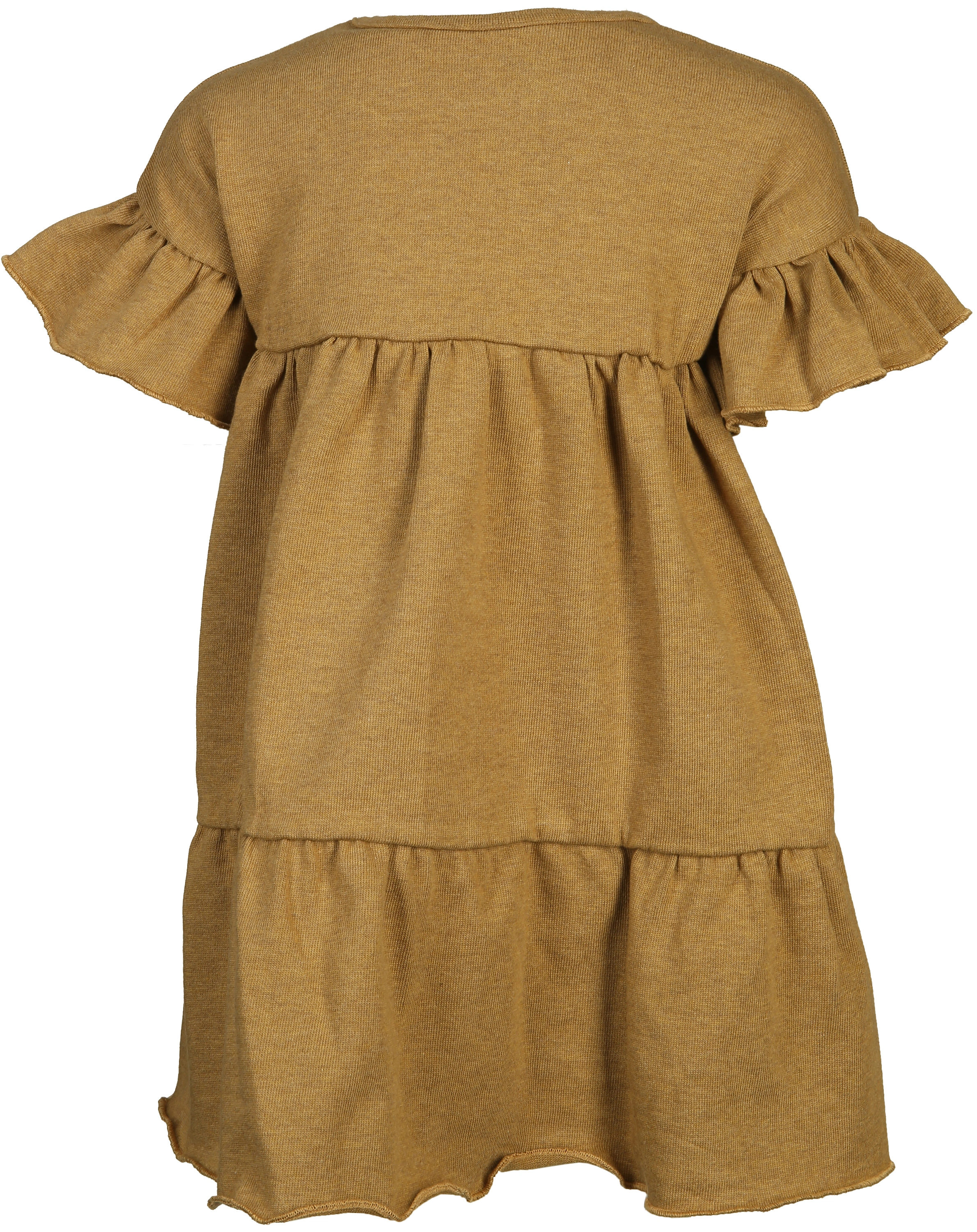 Volantkleid DAILY in ocre