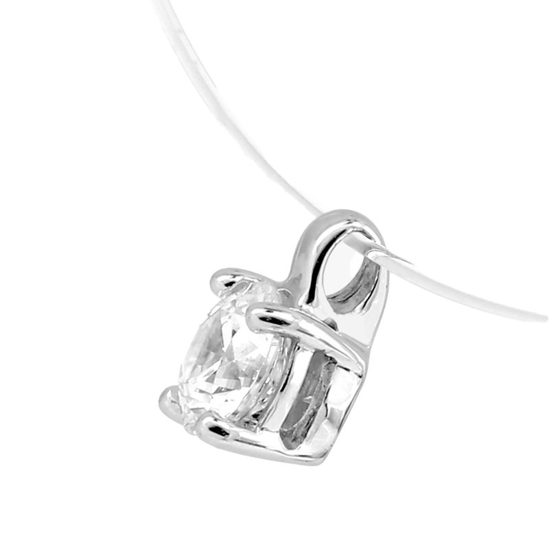 Collier Femme - Oxyde de zirconium - Or 18 Carats - Longueur : 42 cm