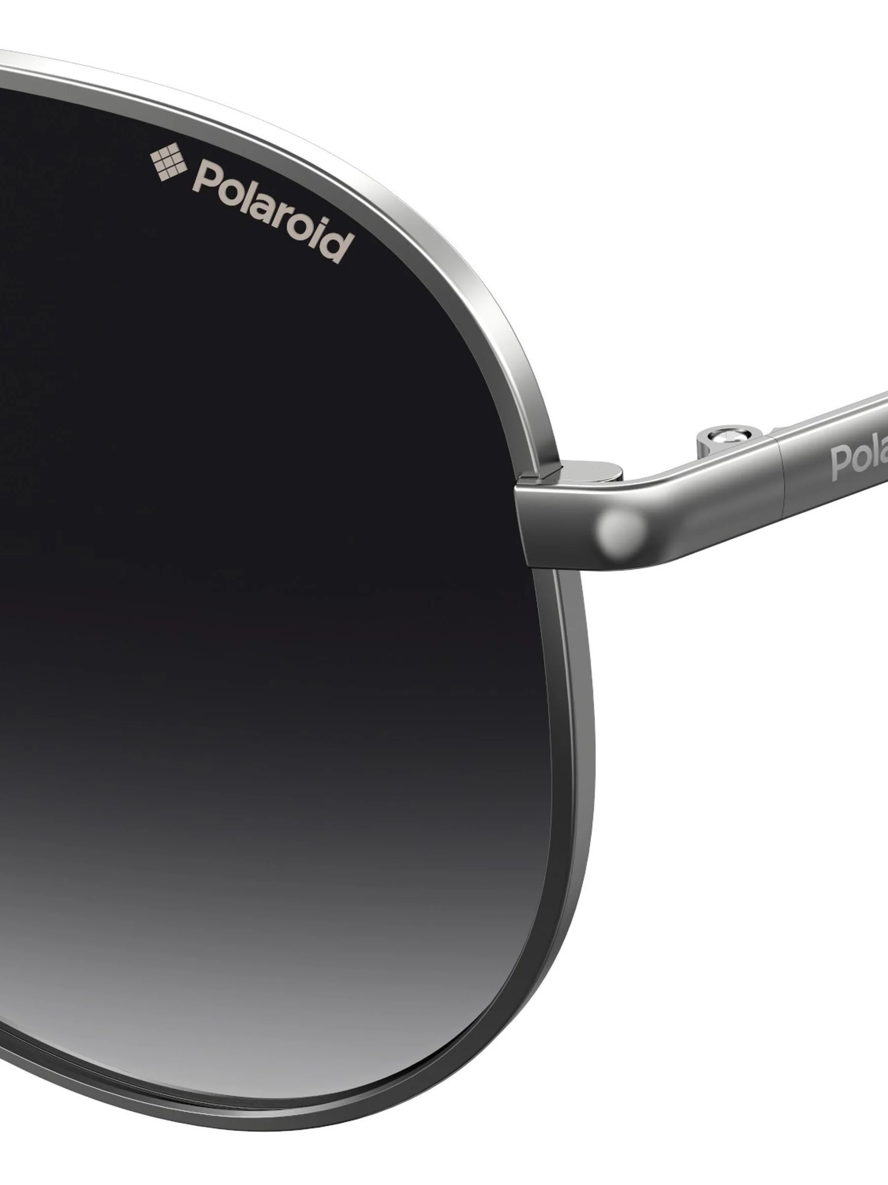 Polaroid Monochrome Pilot Black Sunglasses