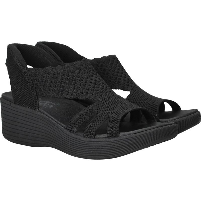 Skechers Parallel Lite - Summer Invite Slip-Ins Sandalen Zwart Dames