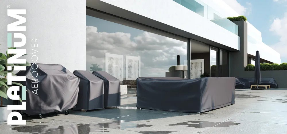 Platinum Outdoorable tuinmeubelhoes AeroCover antraciet 260 x 150 x 85 cm
