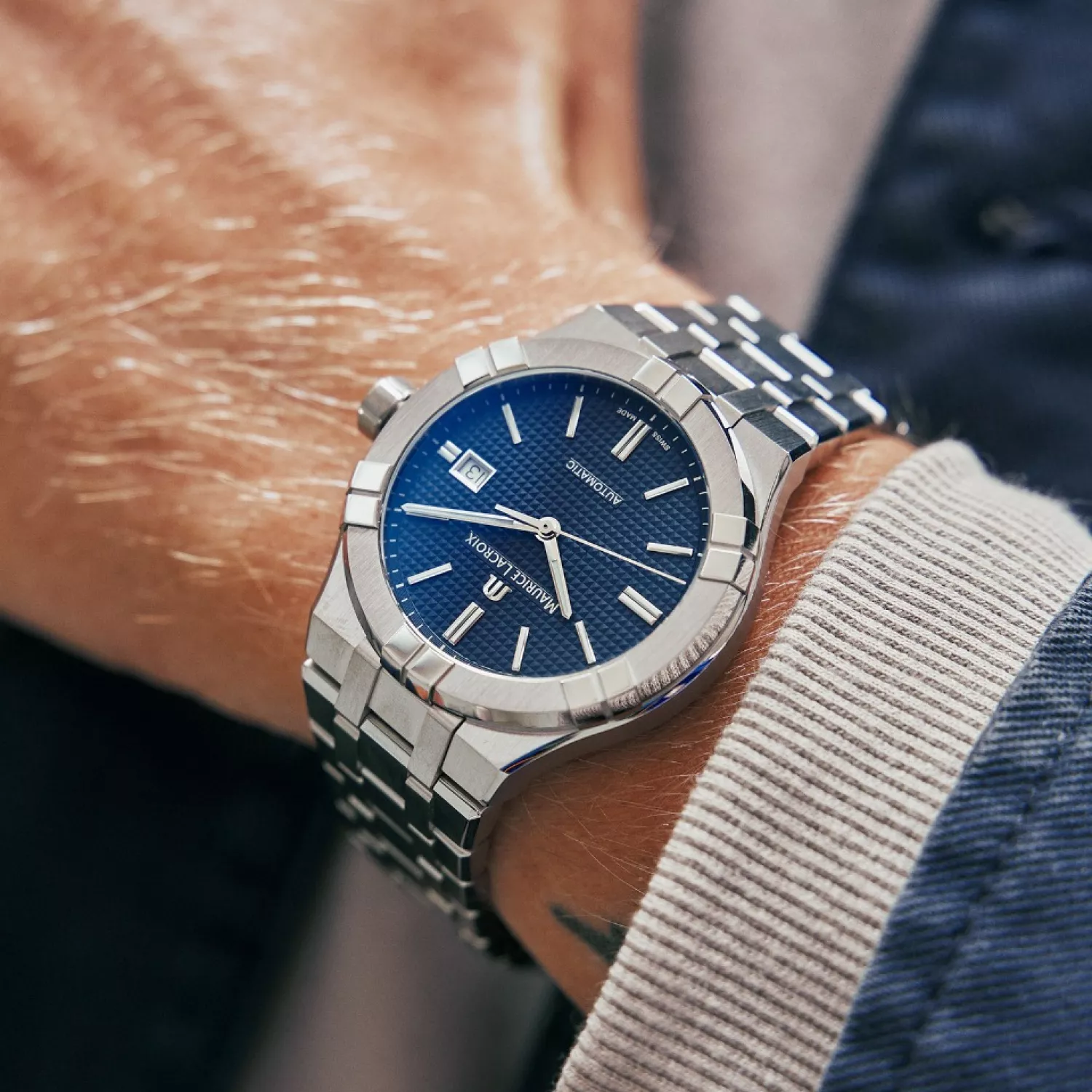 Maurice Lacroix Aikon Automatic 39mm AI6007-SS002-430-1