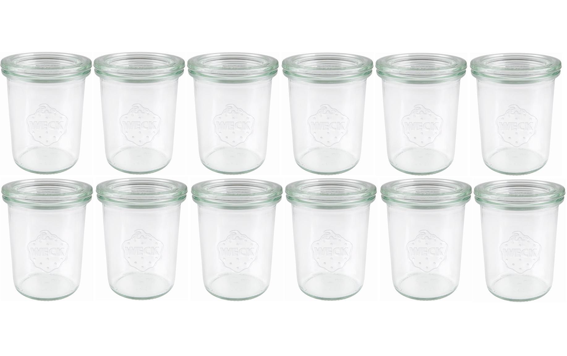 Einmachglas 160 ml, 12 StückWeck-Gläser Set mit Deckel