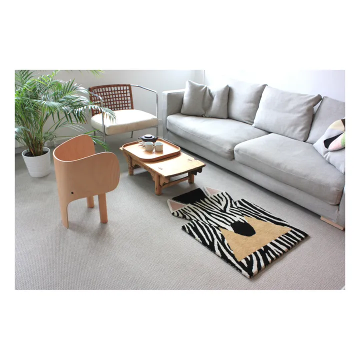 EO Tapis en laine Zèbre