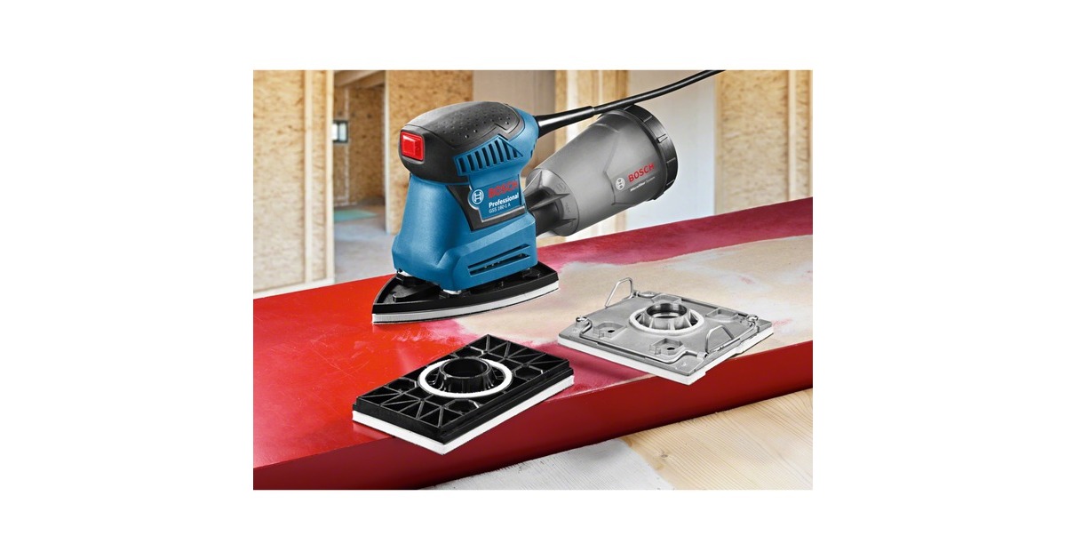 BoschGSS 160-1 A Multi Professional vlakschuurmachine  (Blauw/zwart, 180 Watt, L-BOXX)