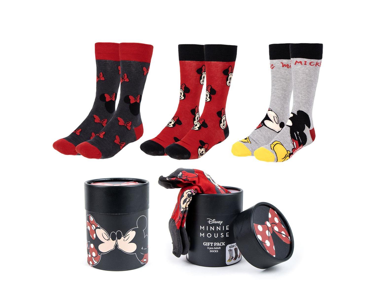 GIFTSET MINNIE 2 PACK 3 PARES DE MEIAS