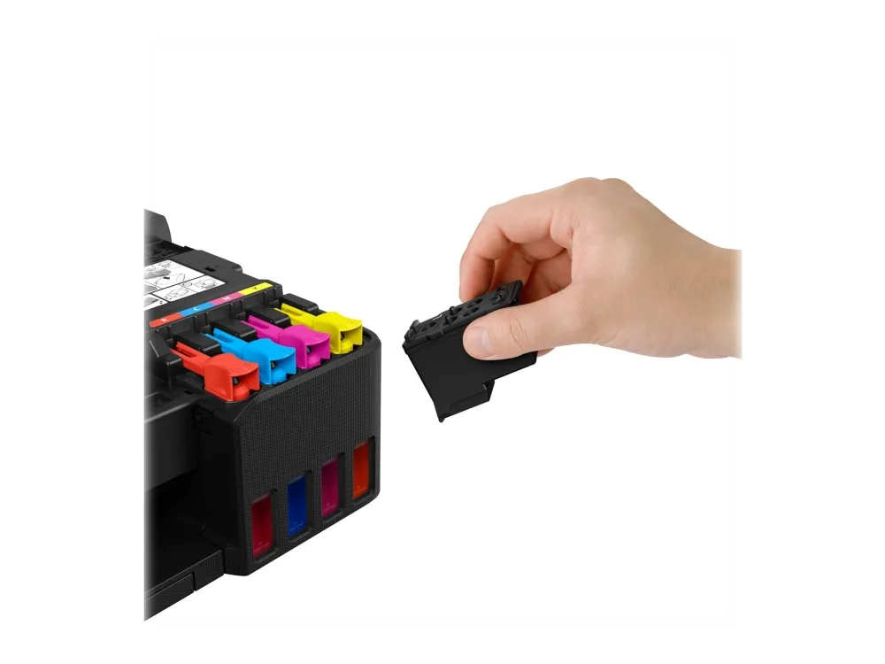 Canon PIXMA G550 - Printer - farve - blækprinter - kan genopfyldes - A4/Legal - op til 3.9 ipm (mono) / op til 3.9 ipm (farve) - kapacitet: 100 ark - USB 2.0, Wi-Fi(n)