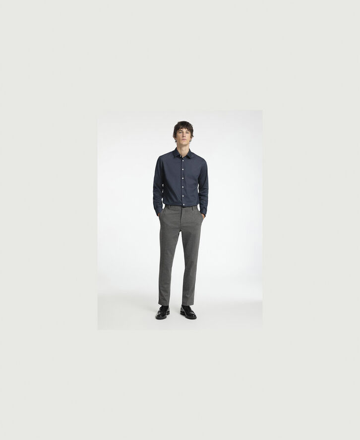 Selected Homme SLHSLIM-PERFORMANCE AOP SHIRT LS Sky captain/aop