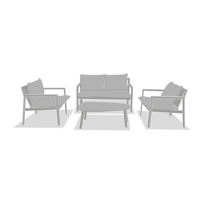 Salon de jardin FLOVIA Argile