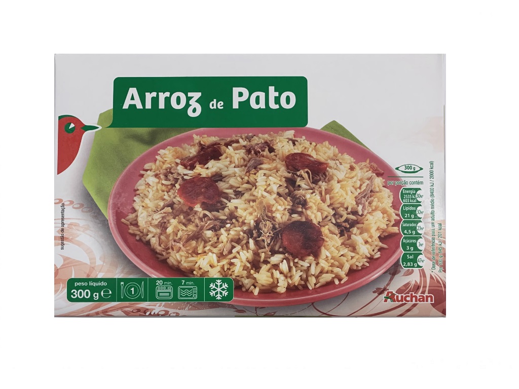 ARROZ AUCHAN DE PATO 300G