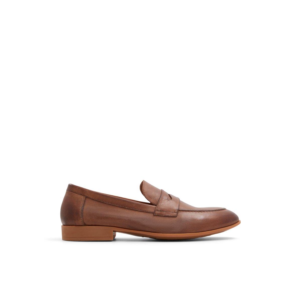 LUCA FERRI-Franco-Flâneurs habillés - Talon plat - Cognac