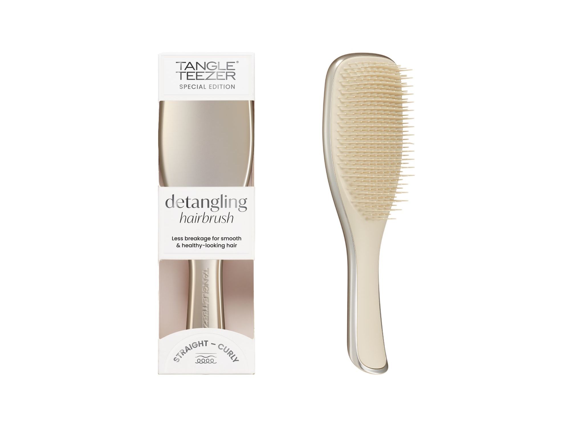 ESCOVA TANGLE TEEZER DETANGLER CHROME GOLD