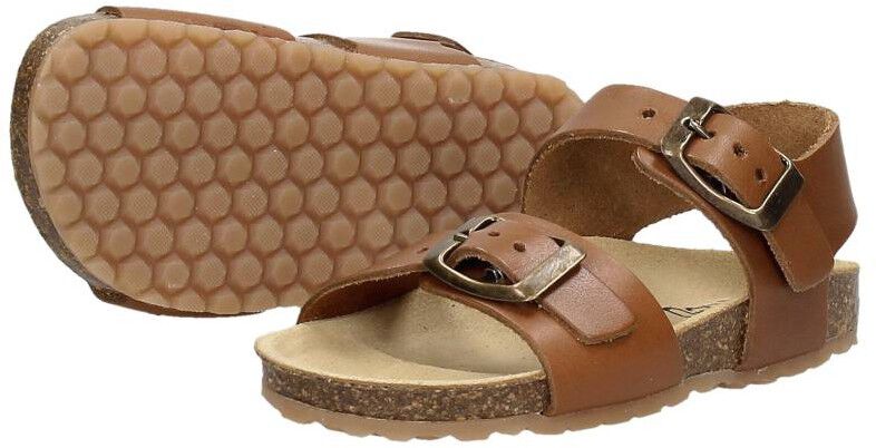 Keq Jongens Sandalen cognac