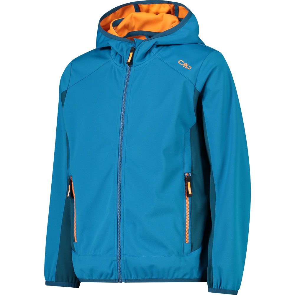 CMP Fix Hood Softshelljacke Jungen reef