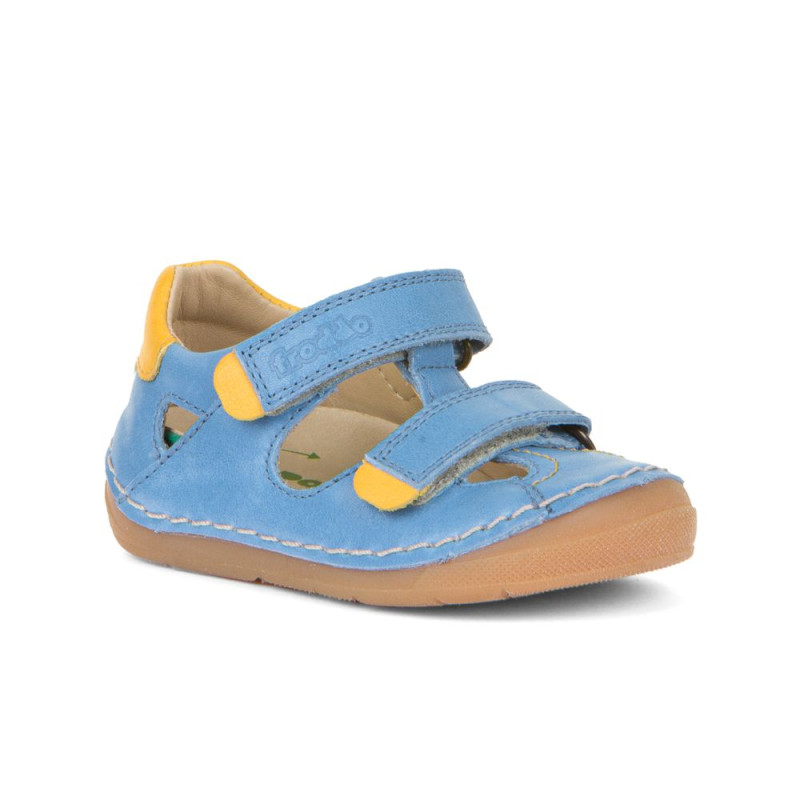 Froddo Froddo Amplio Paix Sandales Deux Scratchs Bleu Jeans