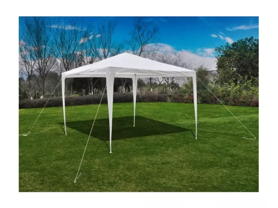 Belvédère de jardin à toit pyramidal 3x3 m