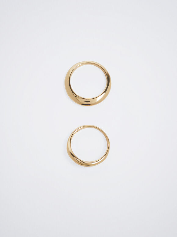 Conjunto de Anéis de Ouro - Ouro