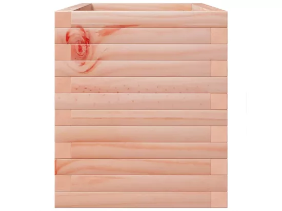 Jardinière bac lit surélevé bois marron 70 x 40 x 49.5 cm 02_0037791