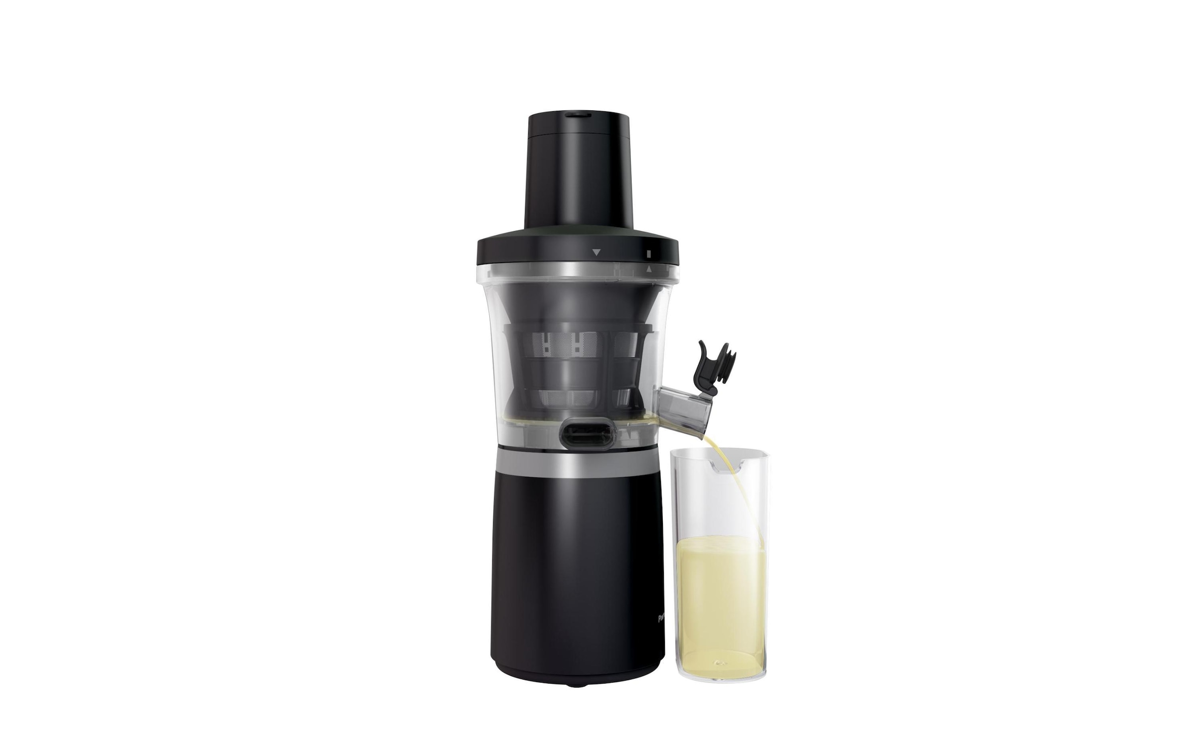 Panasonic Entsafter »MJ-L700KXE« 150 W 2 Kegel, Auffangbehälter, Auffangschale, Einfülltrichter