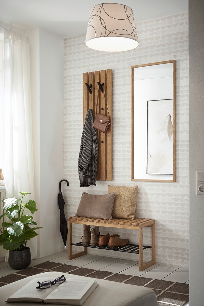 MCA furniture Garderobenpaneel »BANTRY Garderobenpaneel W3-5« Leisten