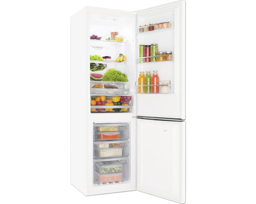 Amica KGC 15493 W koel-vriescombinatie, afmetingen (B x H x D): 54,5 x 180 x 59 cm, koelgedeelte: 180 l, vriesgedeelte: 70 l